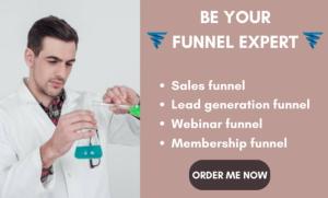 I will design sales funnels, landing pages in Kartra and Kajabi