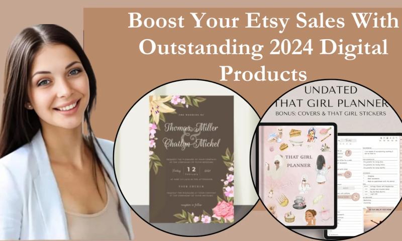 I will design etsy digital products for etsy shop set up, etsy seo for etsy listing