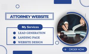 I will create a professional website for your law firm, attorney services, and notary needs