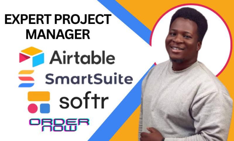 I will customize Airtable Smartsuite Softr for efficient project management