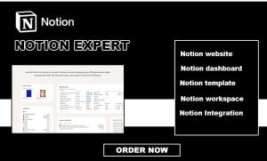 I will build notion template, notion workspace, notion expert, notion tutor, asana