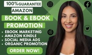 I will do Amazon Kindle eBook promotion, eBook marketing, children book promotion