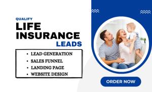 I Will Provide Life Insurance and Insurance Leads for Insurance Websites