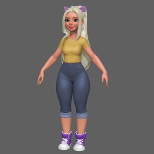 I will 3d animation video 3d animated music video cartoon vide0 character modeling