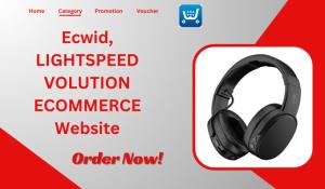 I will optimize your ecwid ecommerce store with a stunning website redesign