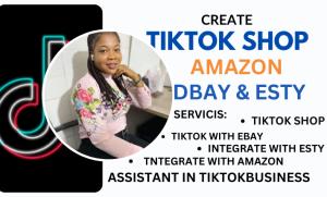 I will create Christmas TikTok Shop, TikTok Catalog for Amazon, Etsy and eBay