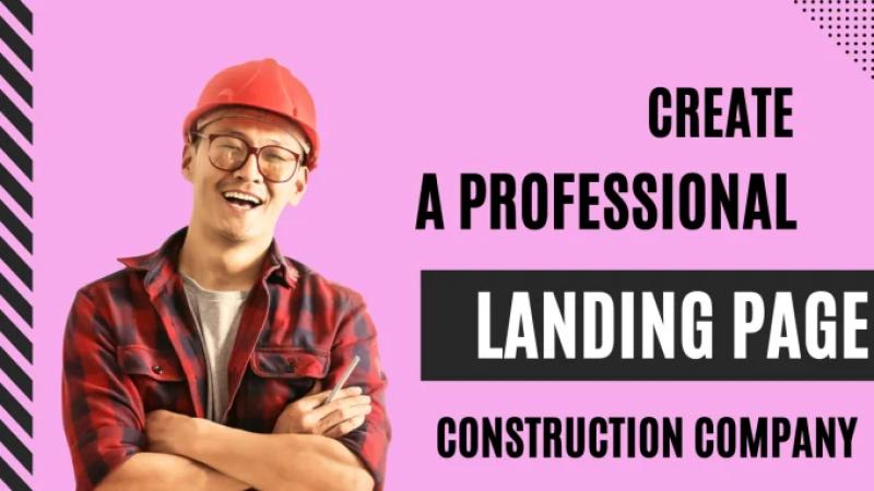 Create Your Construction Landing Page
