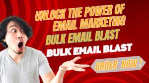 I will do mass email distribution large scale email deployment mass email broadcast