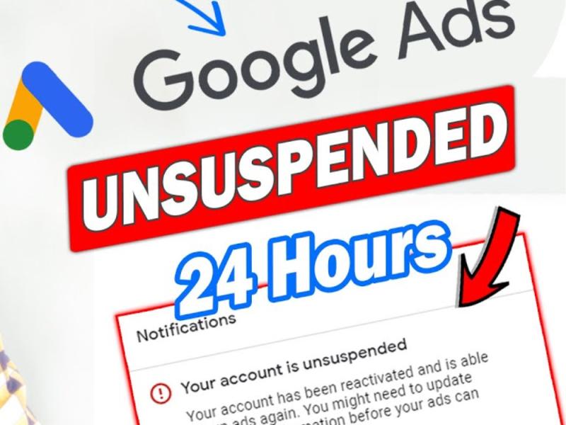 Fix Suspended Google Ads Account in 24hrs