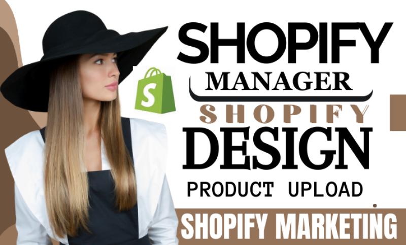 I will approve Shopify store sales, update, edit, manage Shopify store for conversion