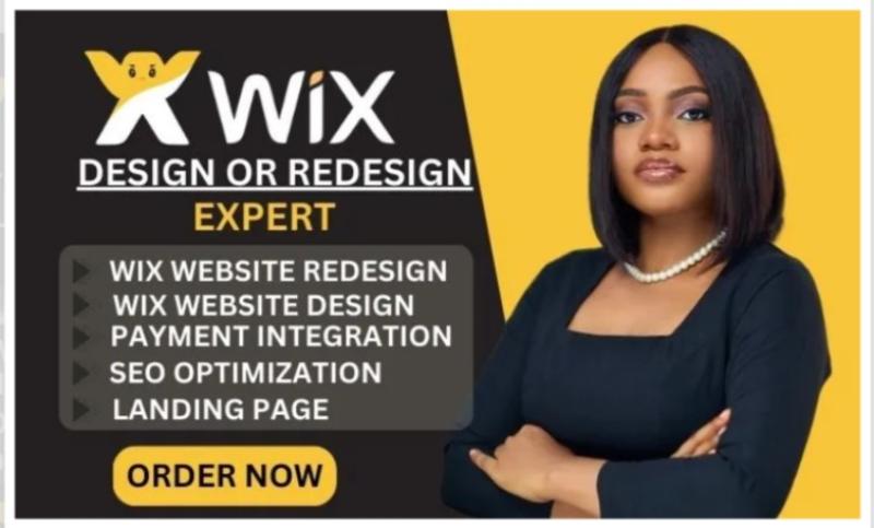 I will Wix redesign Wix website redesign Wix website design Wix website redesign