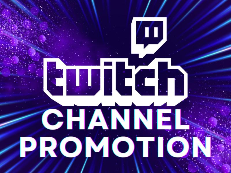 boost your twitch channel video views, promote livestream to get engagement