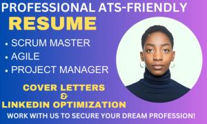 I will write Scrum Master Resume, Project Management, Scrum Master and Resume Writing