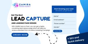 I will design lead capture page, landing page, sales page, elementor landing page