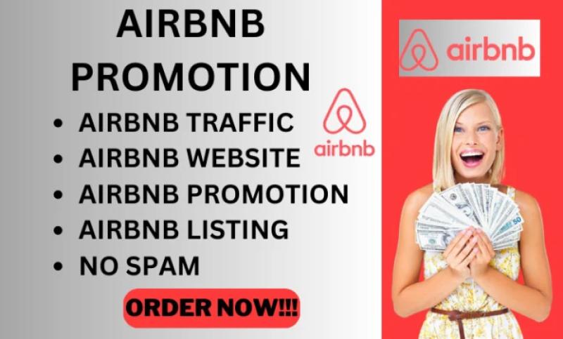 I will run Facebook ads, Instagram ads, and marketing for Airbnb listing promotion