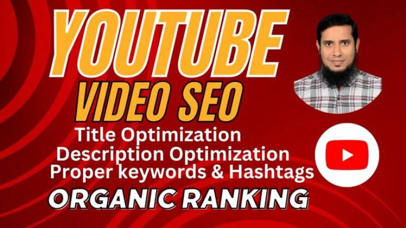 I will do high quality youtube video SEO for top ranking