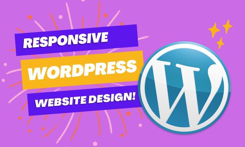 I will develop a stunning and responsive wordpress website for your business