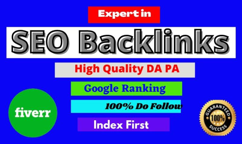 I will build ultimate dofollow high quality da pa SEO backlinks