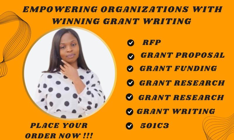 I will write a professional RFP response, grant, or business proposal