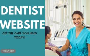 I will be your dentist and medical website developer and designer