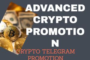 I will do telegram promotion, crypto promotion to 100x investors for memecoin sellout