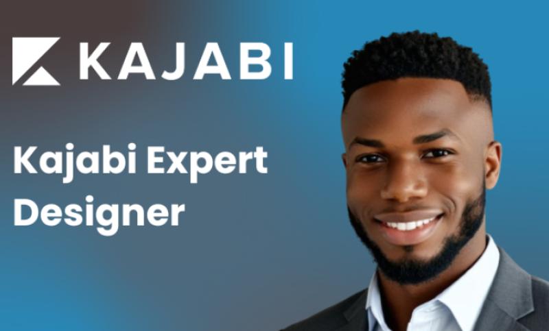 I will be your kajabi expert designer for landing page and website
