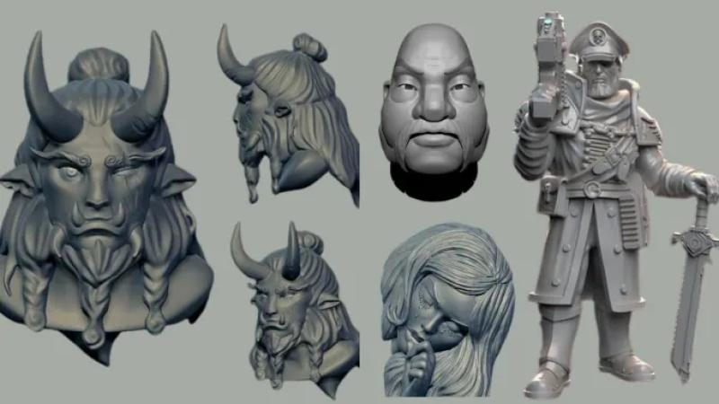 I will sculpt high quality 3d model character or creature for 3d printing