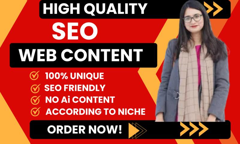 I Will Write 400 SEO Rich Word Article Blog or Web Content for You