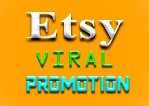 I will promote your Etsy shop