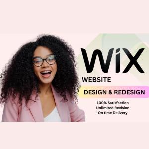 I will Wix website design and redesign