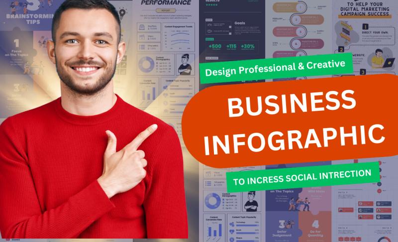 I will design business infographic, roadmap, flowchart, and diagram