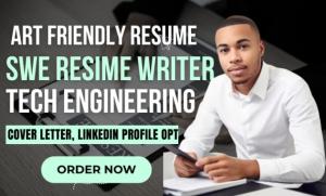 I will write your software engineering data analytics resume writing and cover letter