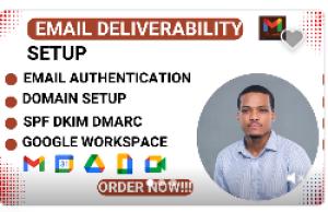 I will setup email deliverability SPF, DKIM, and DMARC for emails landing in spam