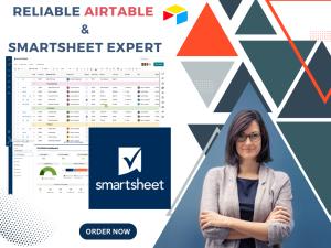 i will setup airtable and smartsheet,create workflow automation ,formula wizard