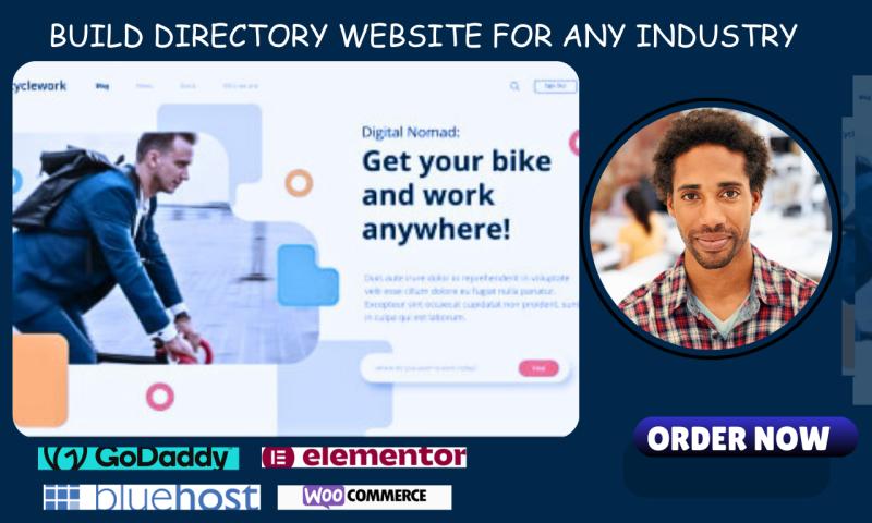 I will build your business directory website with brilliant directory, web directory