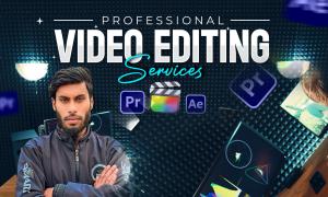 I will do professional video edit, youtube video editing
