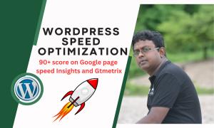 I will make WordPress site speedy and well optimized with excellent A grade performance