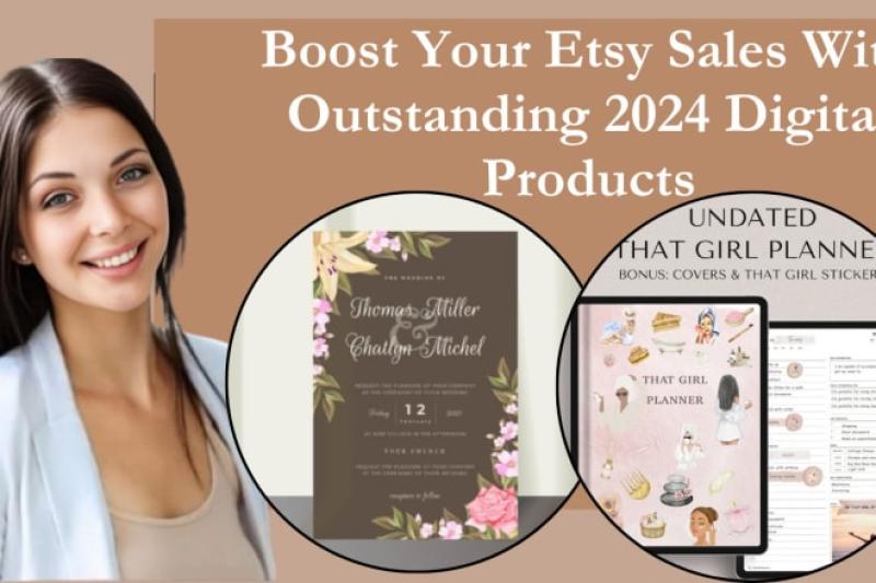 I will design Etsy digital products for Etsy shop set up, Etsy SEO for Etsy listing