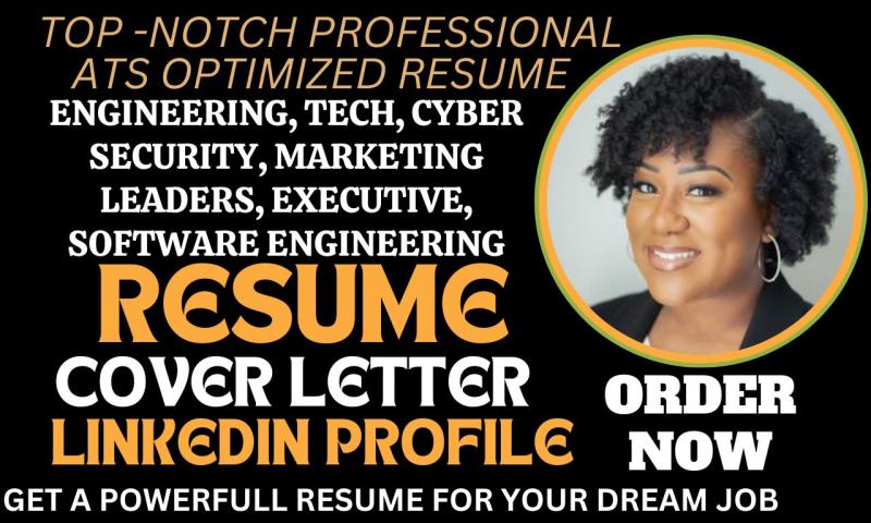 I will write, edit, design your tech, engineering, IT resume or CV