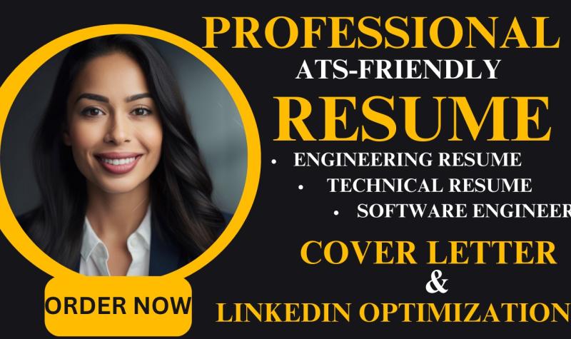 I will craft you an engineering, technical, software resume and resume writing