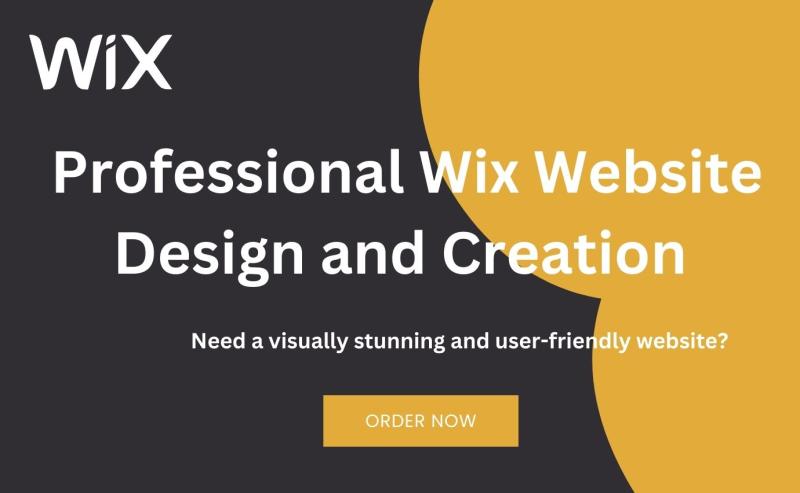 I will design and redesign your wix websites