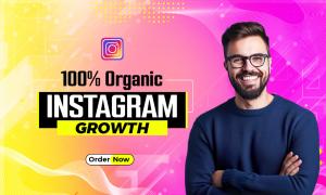 I will provide Instagram marketing and promotion services for fast organic Instagram growth