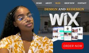 I will wix website design wix website redesign wix website design wix website redesign