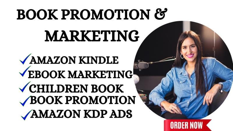I will do Amazon book promotion, children book, Kindle eBook marketing, Amazon KDP ads