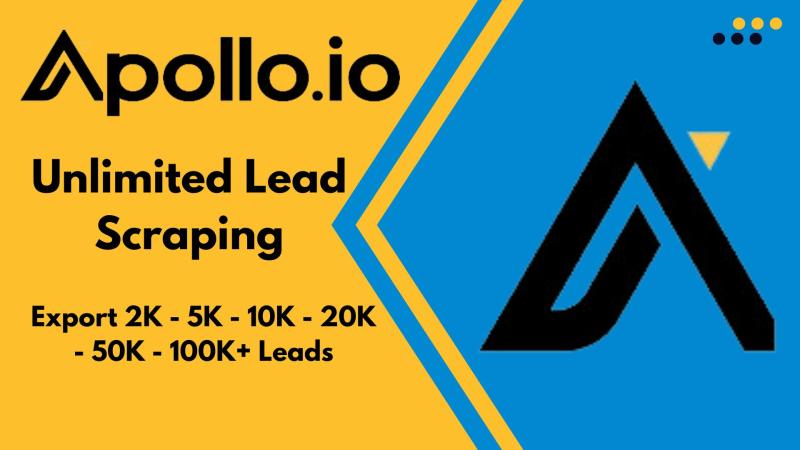 I will Apollo IO Unlimited Email Lead Scraping and Exports