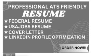 I will provide federal resume writing service, linkedin that generates interviews