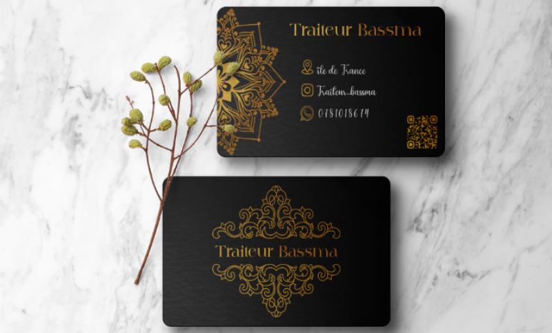 I will create exquisite luxury business cards