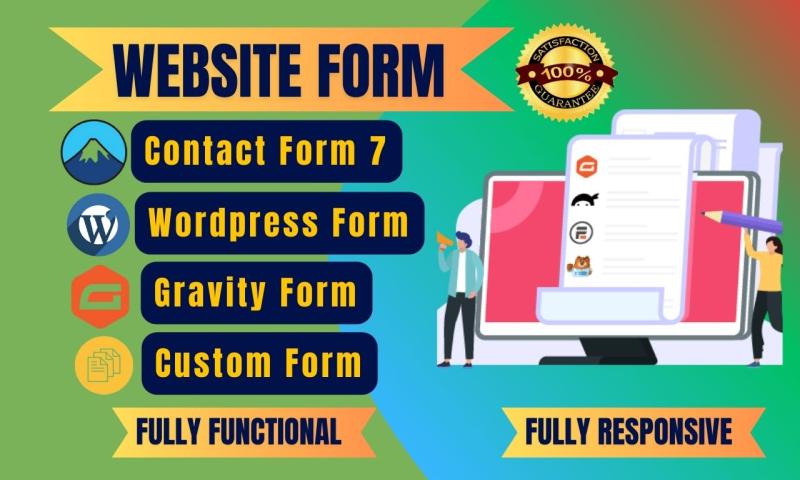 I will fix or create wordpress form, gravity form or contact form 7