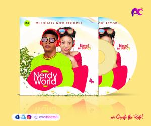 Movie music album cover design
