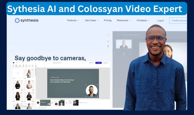 I will do Synthesia and Colossyan explainer video for ads and course tutorial